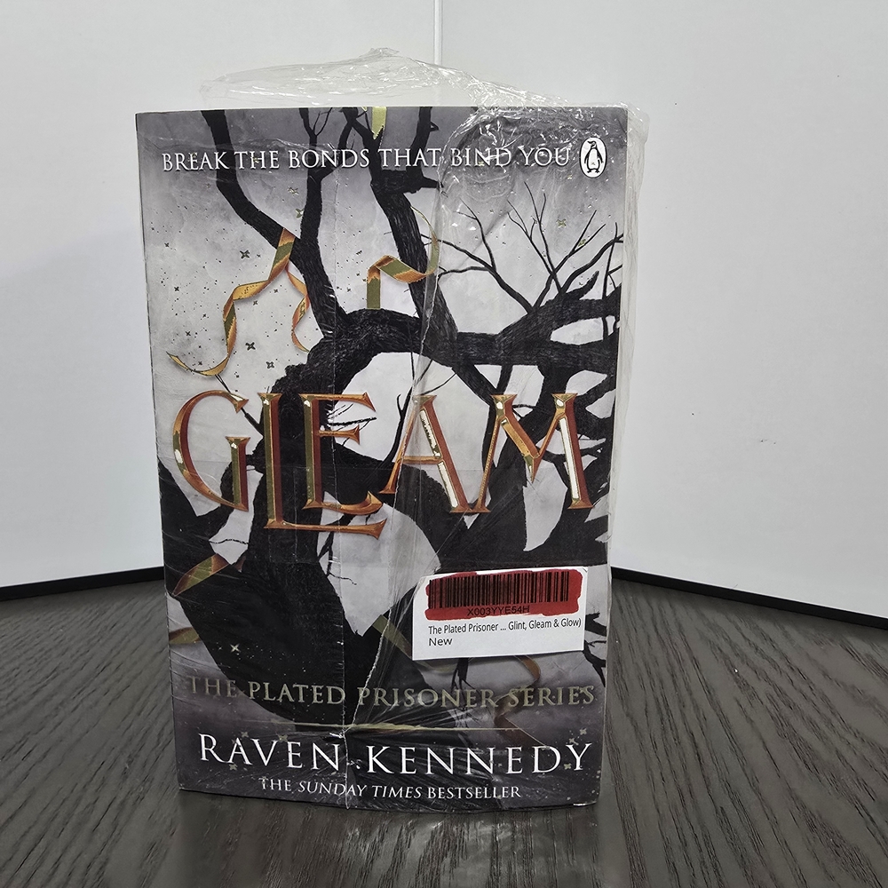 Gleam by Raven Kennedy Book Set. The Plated Prisoner Series Soft Cover 4 Book.